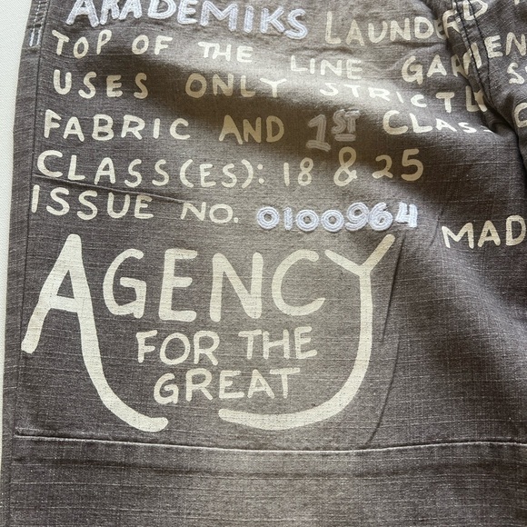 NWT Y2K Akademiks Jeans Gray 36x34 Baggy Hip Hop Wide Leg Y2K 🔥🔥 (D4) - Picture 3 of 15